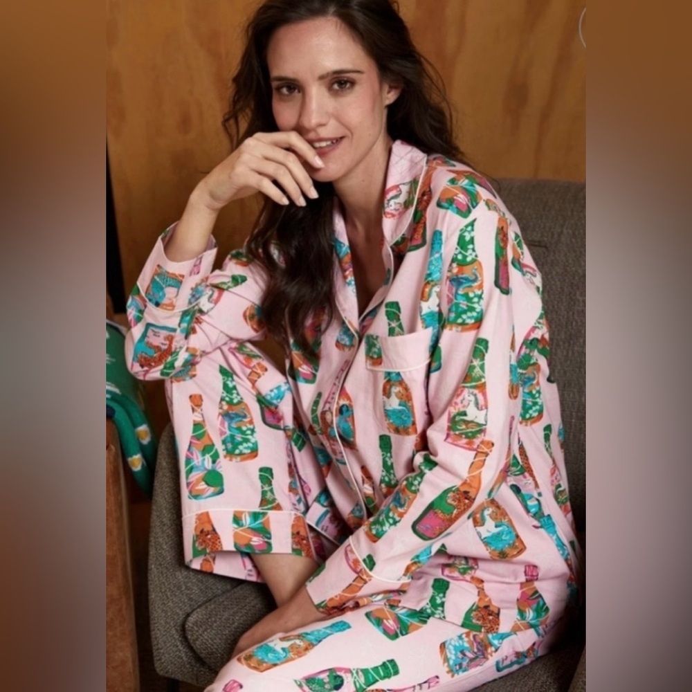 Printfresh Pop the Bubbly Pajamas XS